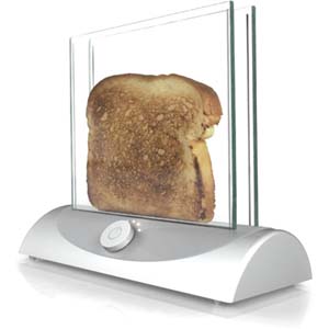 transparent glass toaster ilginç icatlar Cool Inventions