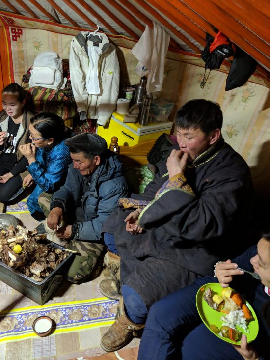 Meals with Mongolian Nomads
